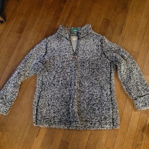 Weatherproof vintage sherpa